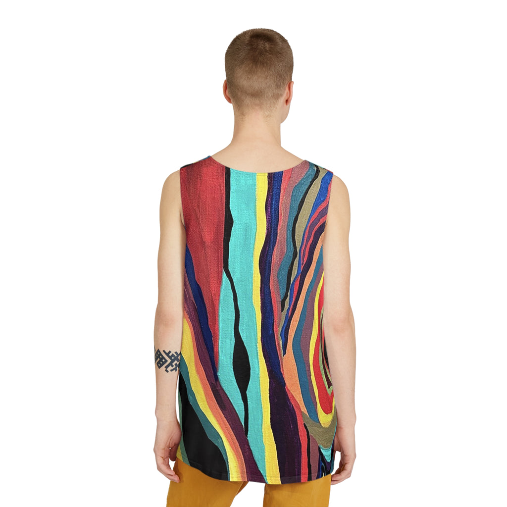 Lines: Men's Tank (AOP)