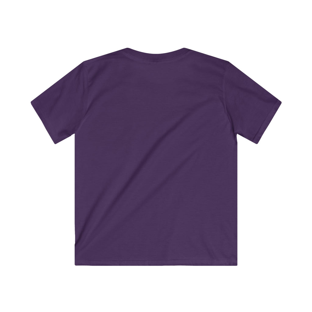 Dog on Back - Kids Tee — Colorful Sleeping Dog Art Print