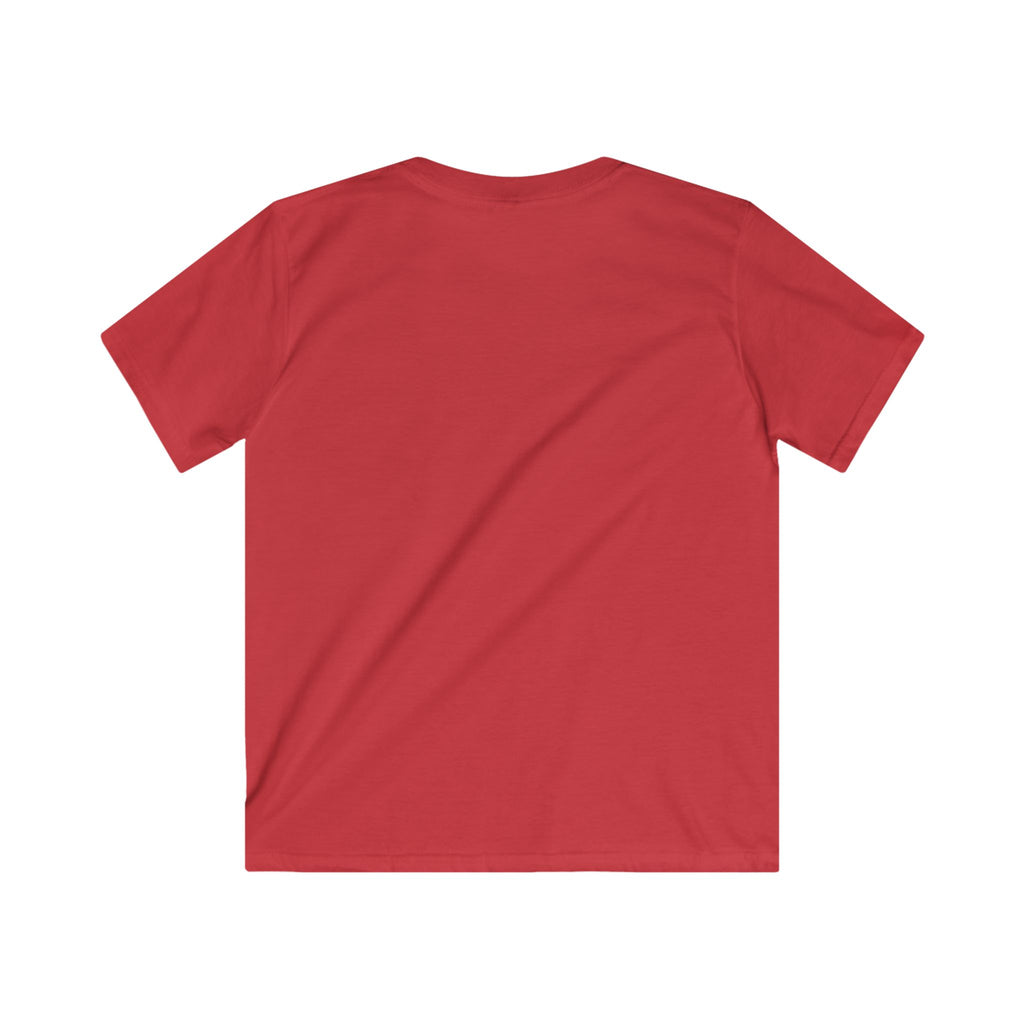 Dog on Back - Kids Tee — Colorful Sleeping Dog Art Print