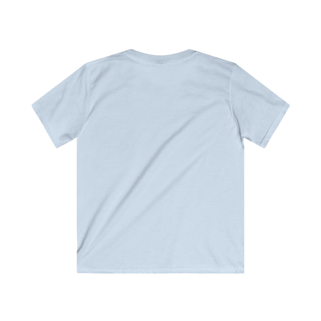 Dog on Back - Kids Tee — Colorful Sleeping Dog Art Print