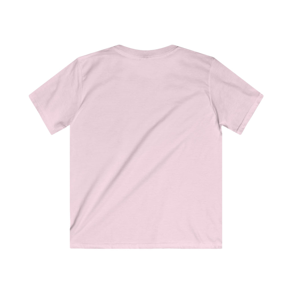 Dog on Back - Kids Tee — Colorful Sleeping Dog Art Print