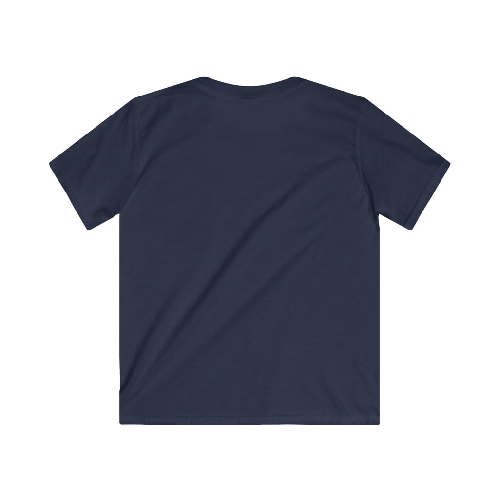 Dog on Back - Kids Tee — Colorful Sleeping Dog Art Print
