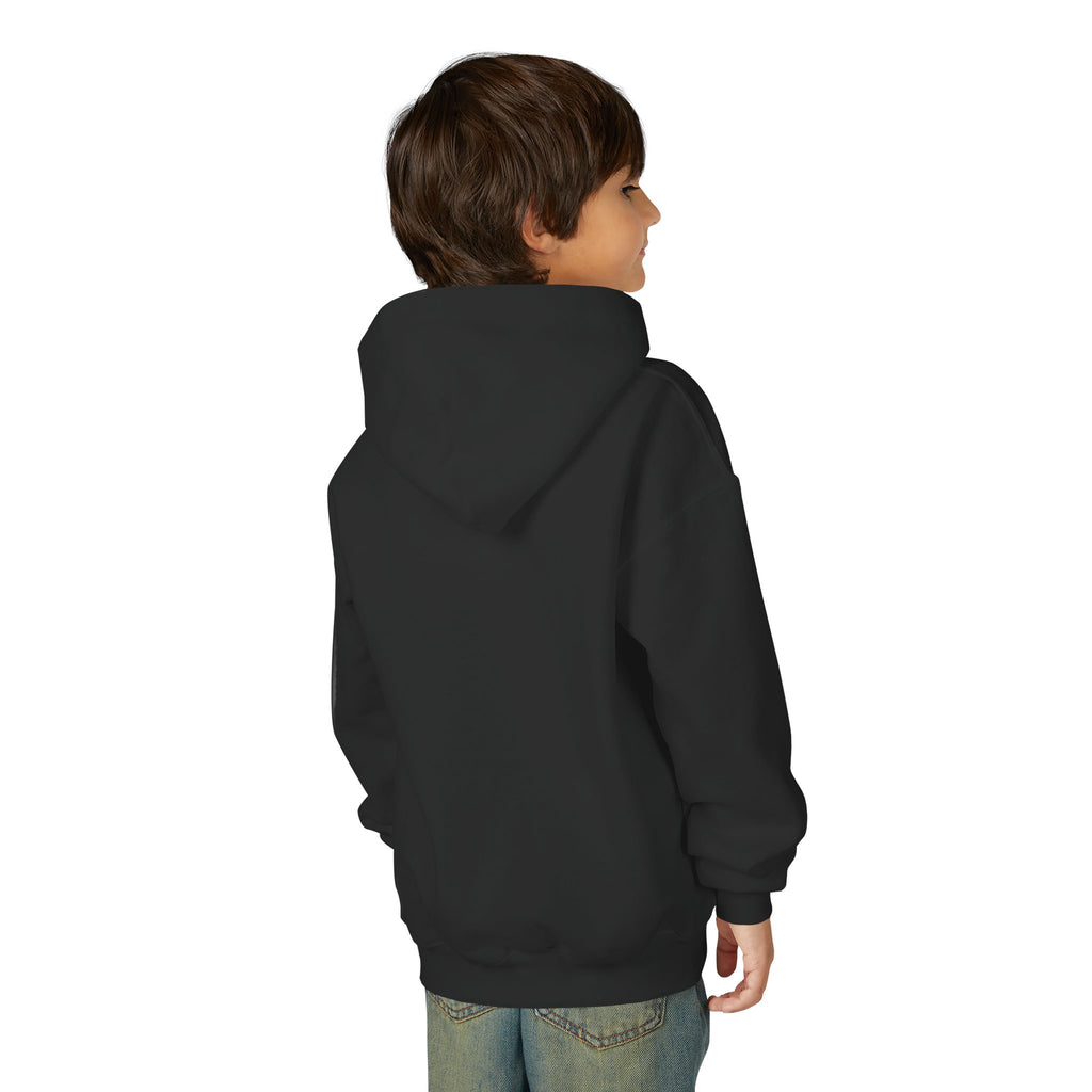 White Dog Portrait Hoodie —  Pullover for Kids