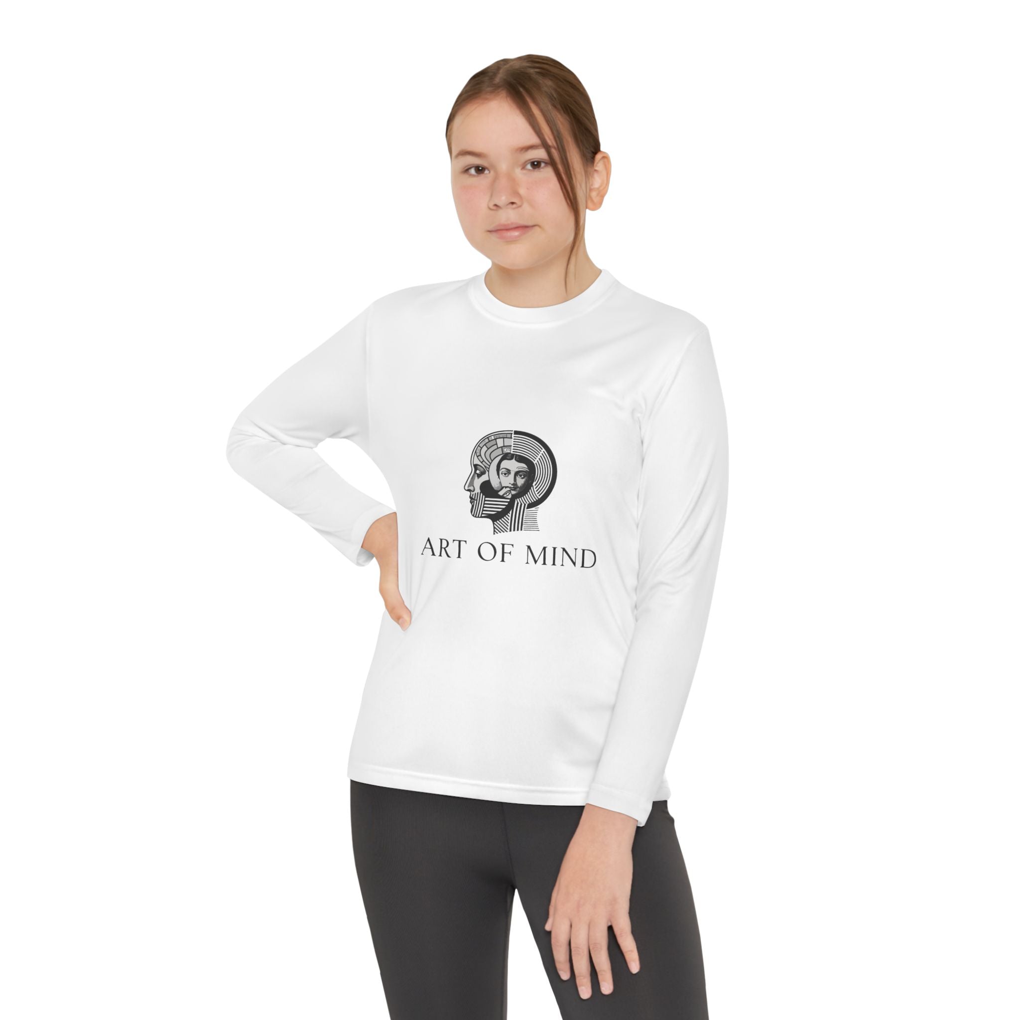 Art of Mind - Youth Long Sleeve Tee — "Art of Mind" Graphic Shirt