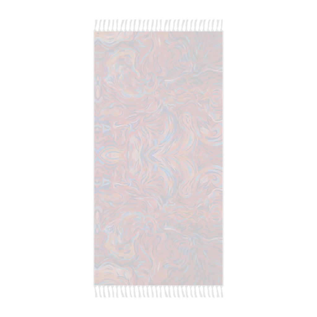 Abstract Flame Swirl: Boho Beach Cloth