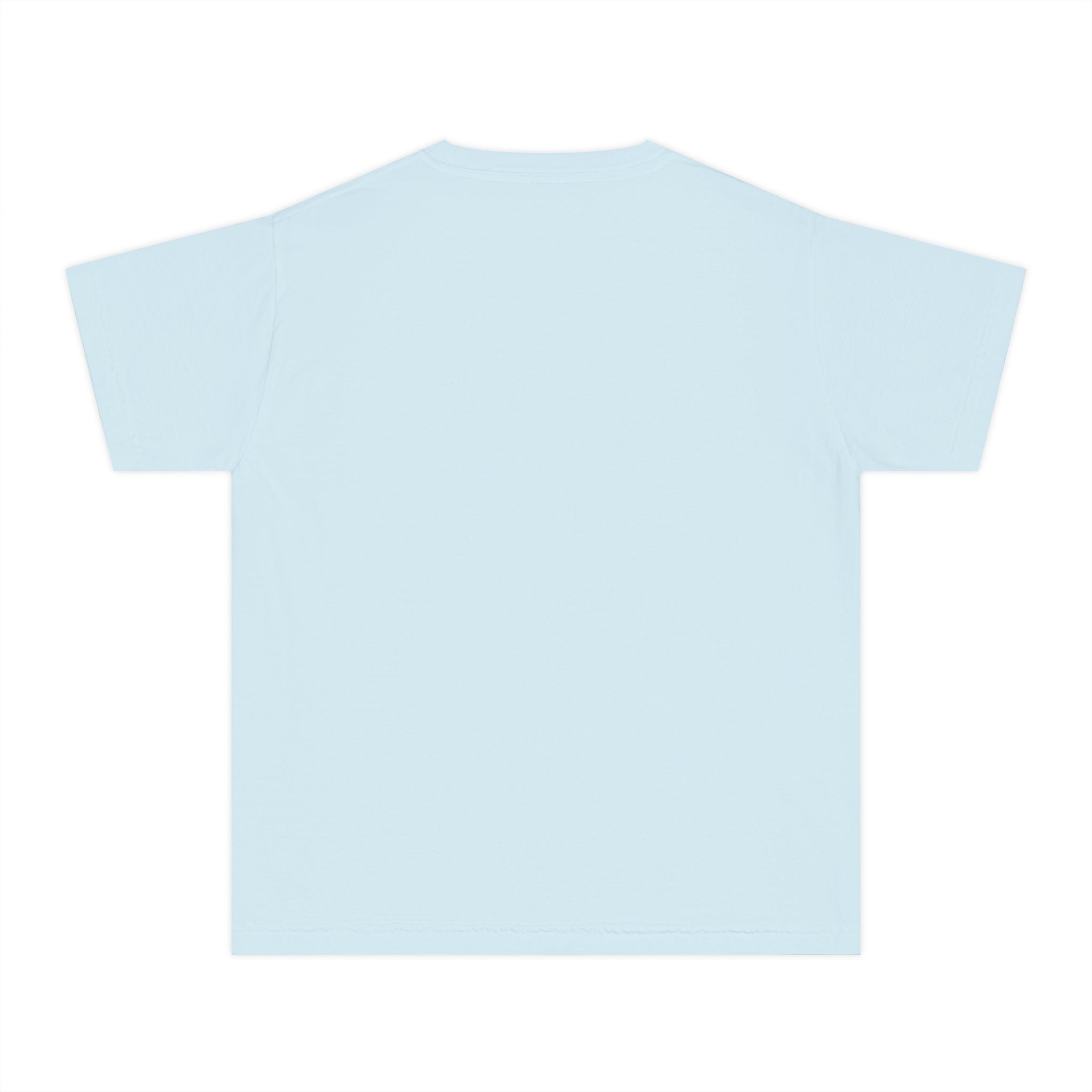 White Dog - Youth Tee — Colorful Pop-Art Puppy Graphic Kids T-Shirt