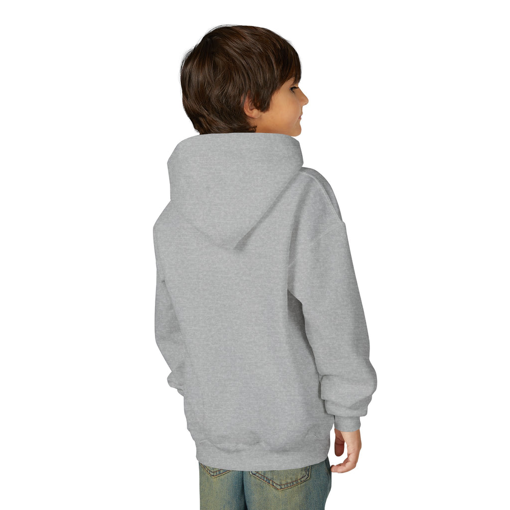 White Dog Portrait Hoodie —  Pullover for Kids