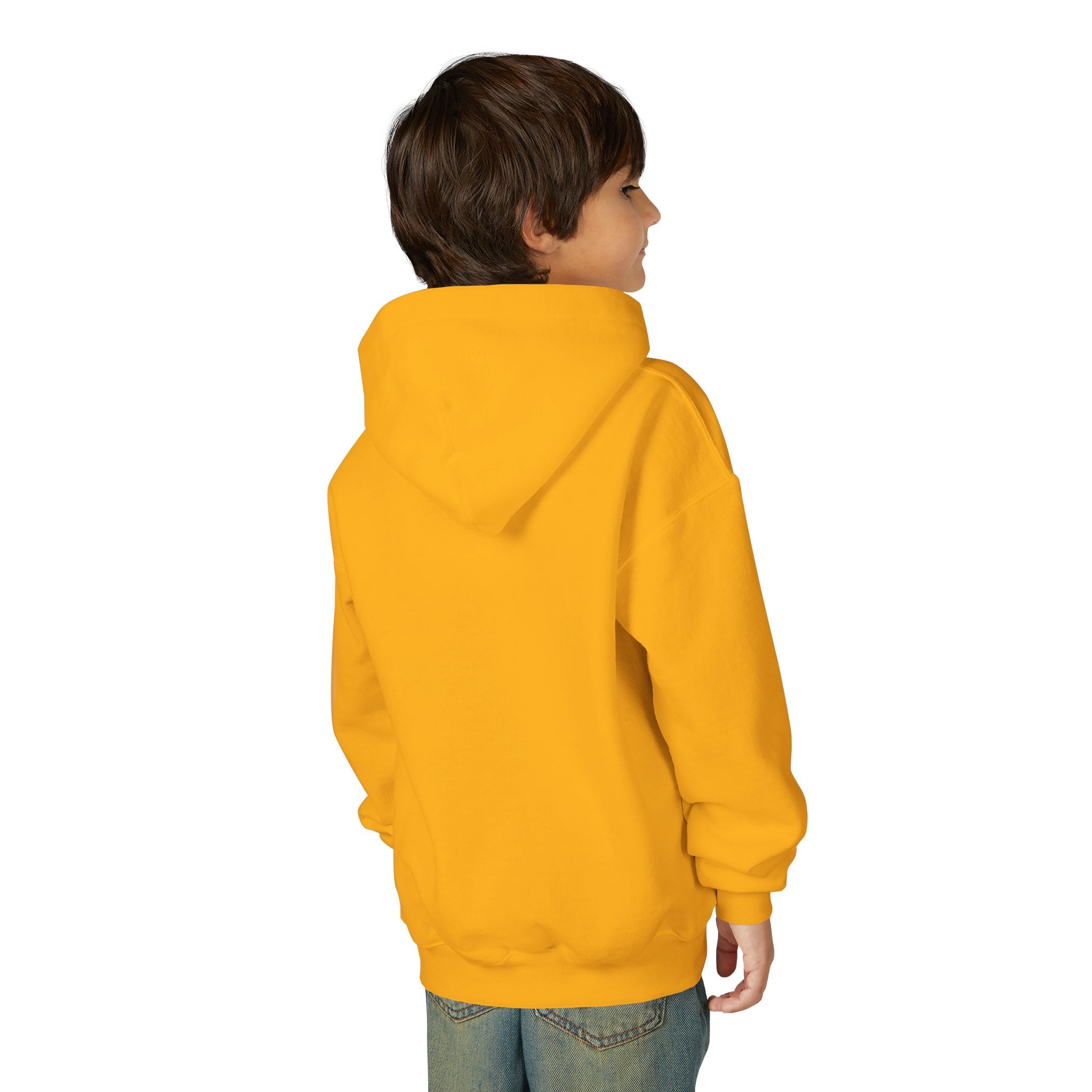 White Dog Portrait Hoodie —  Pullover for Kids