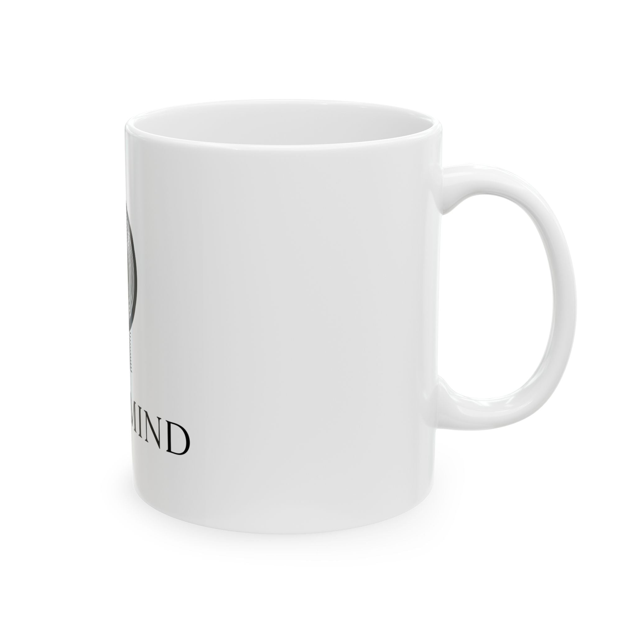 Art of Mind Ceramic Mug — Surreal Head Illustration Coffee Cup (11oz/15oz)