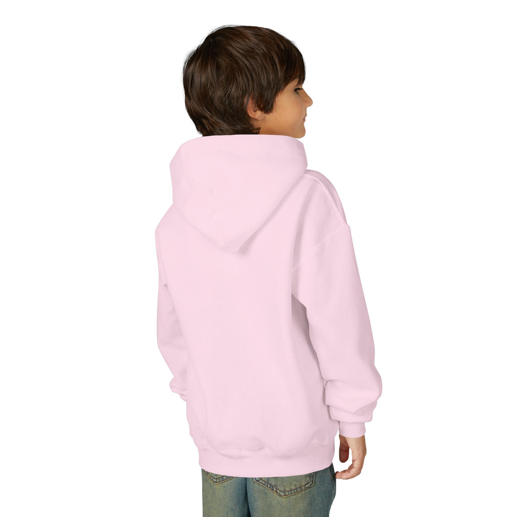 White Dog Portrait Hoodie —  Pullover for Kids