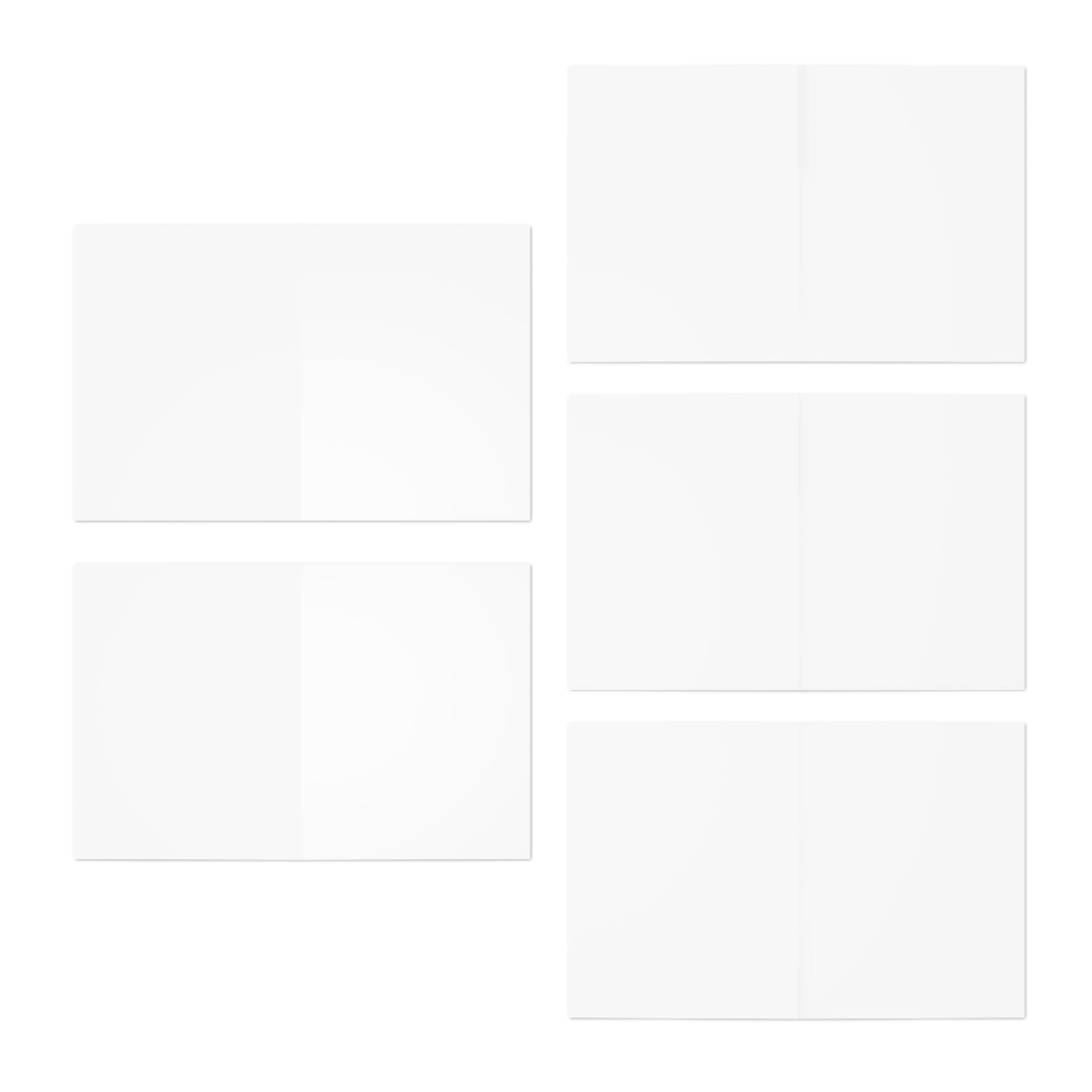 Abstract Art Greeting Cards – 5-Pack Assorted Note Cards (Colorful Swirls & Surreal Photos)