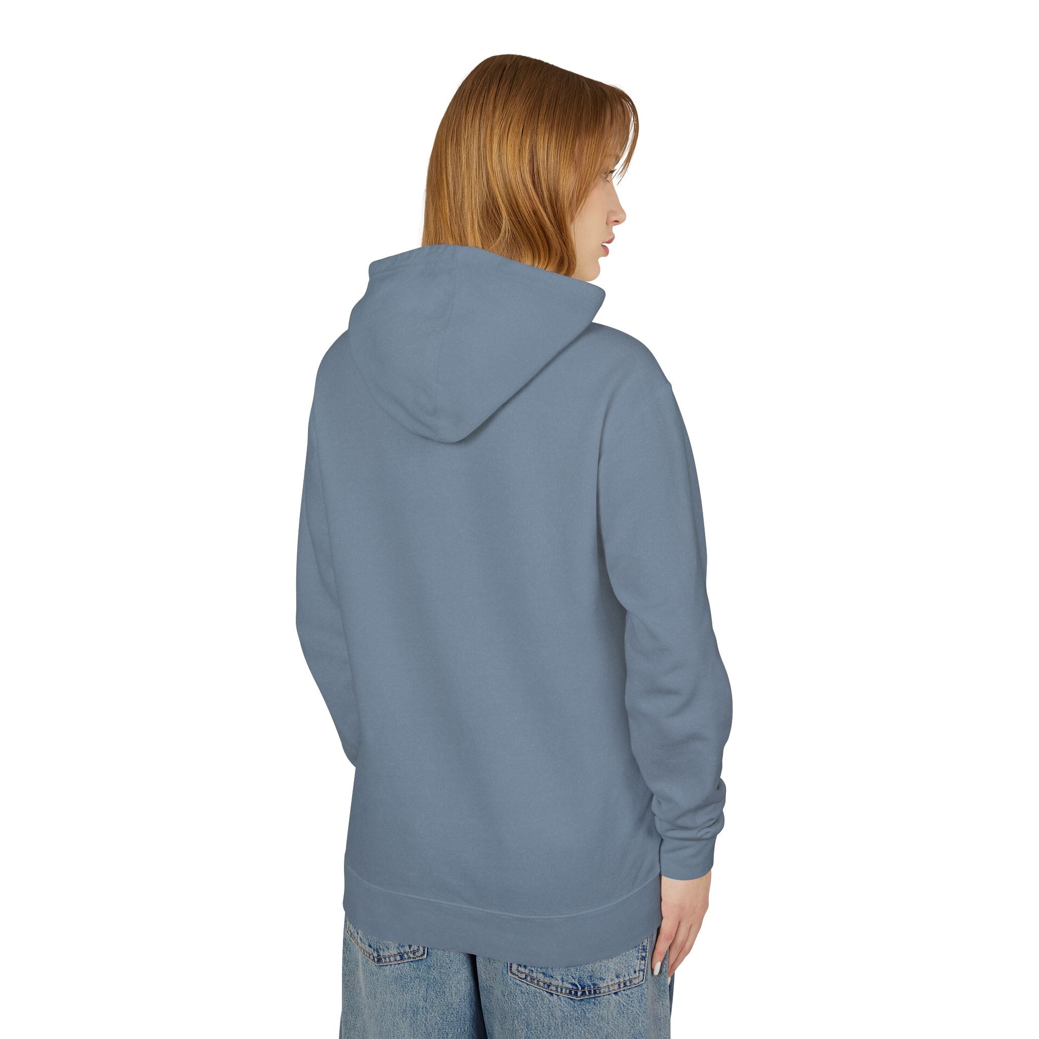 Air and Space - Surreal Stairwell Photo Hoodie — Vintage Elevator Art Pullover