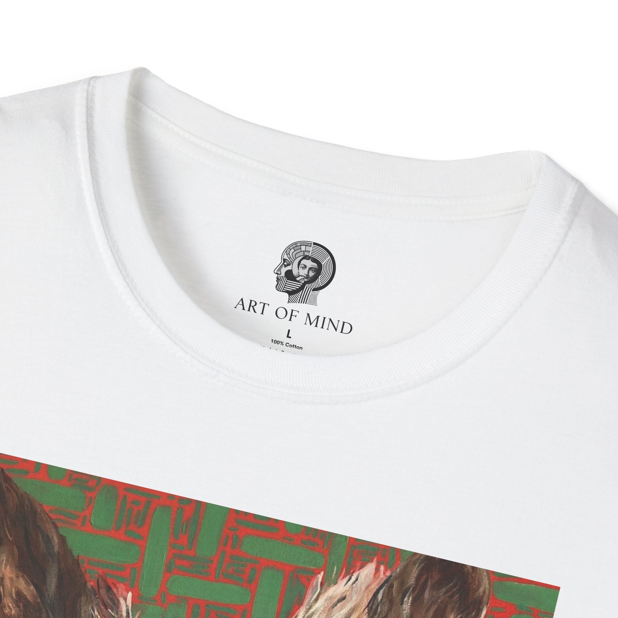 White Dog Portrait - T-Shirt