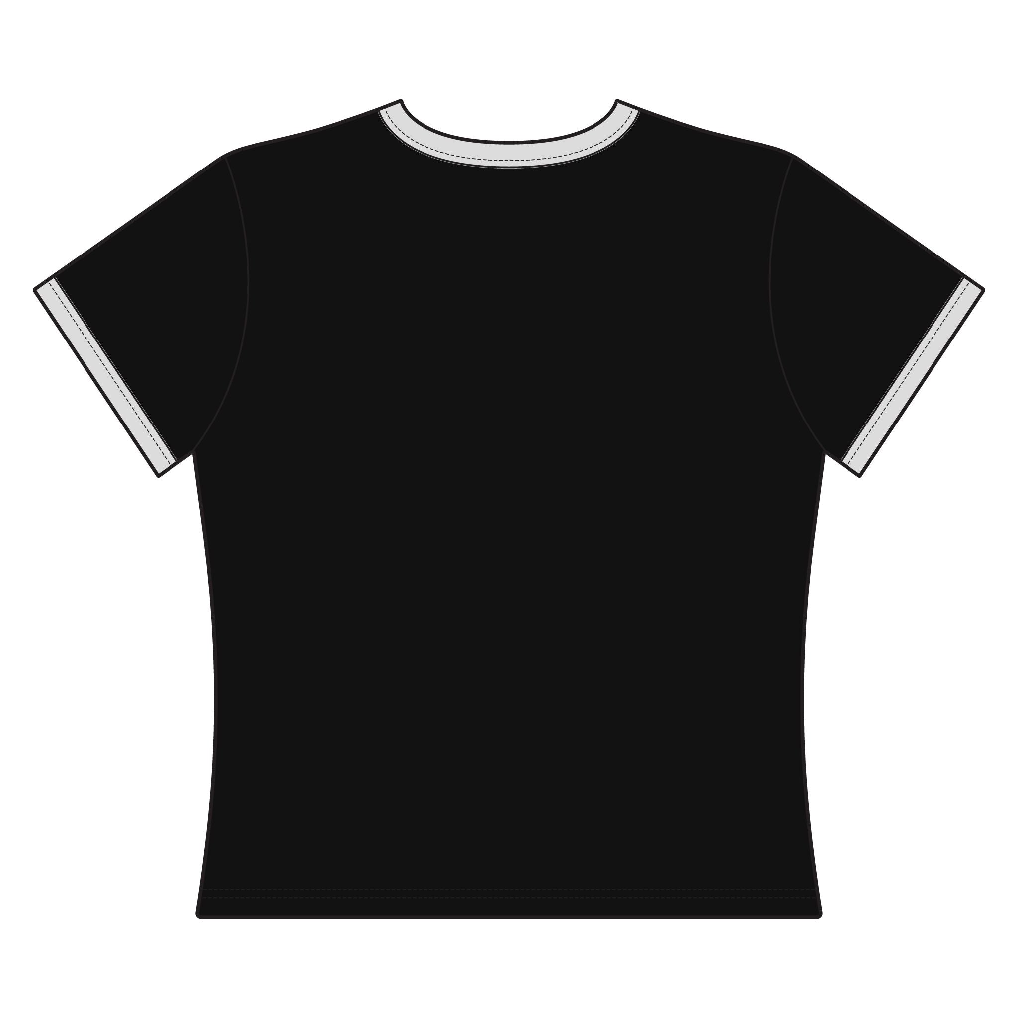 Bad Brains - Abstract Faces Graphic Ringer Tee