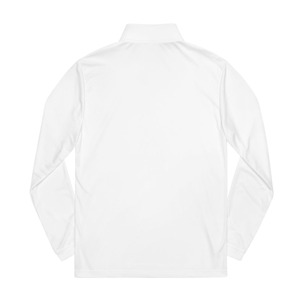 Art of Mind - Embroidered Lion Crest adidas Quarter-Zip Pullover — Adult Lightweight Performance Top