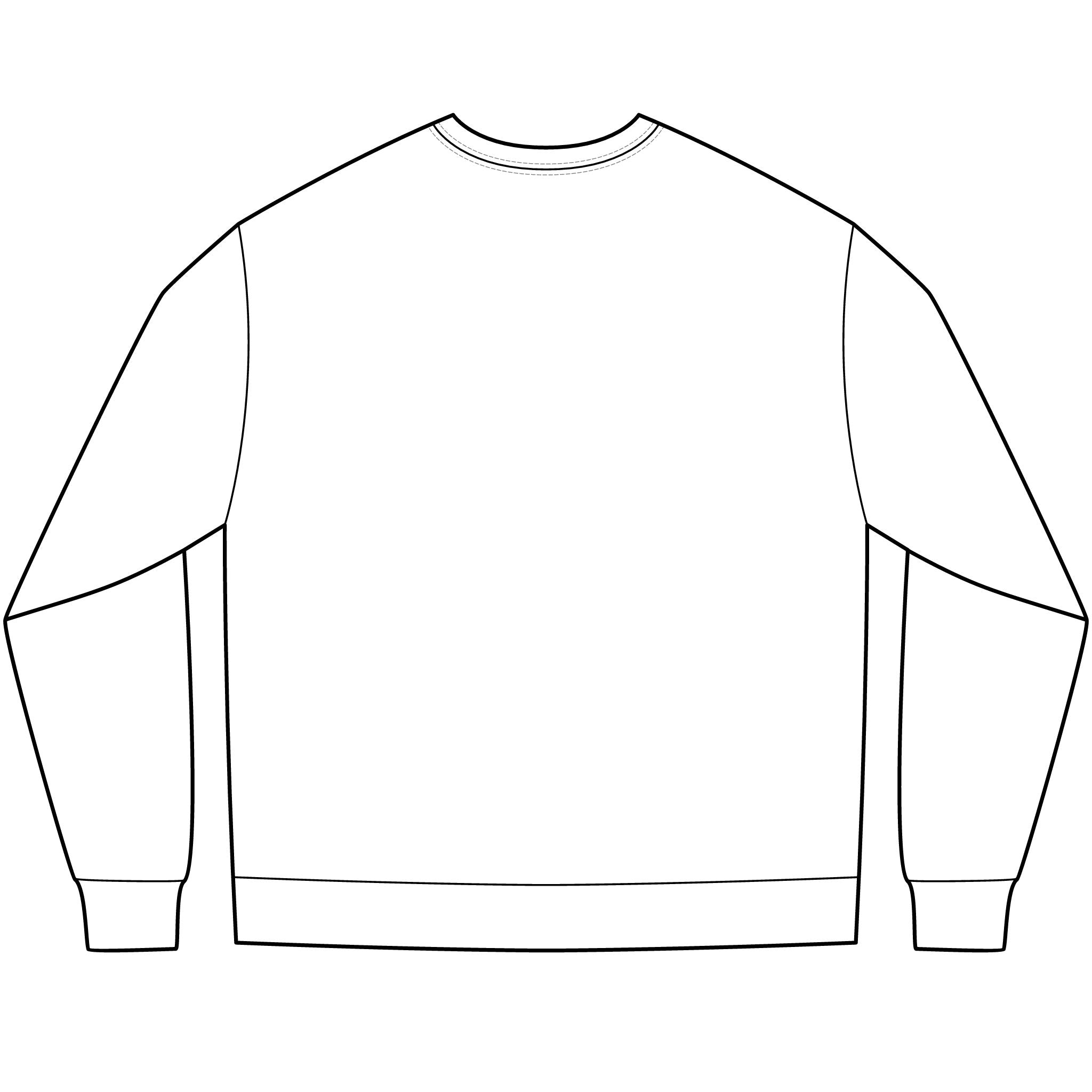 Bad Brains DC Punk Metro Map Long Sleeve Tee