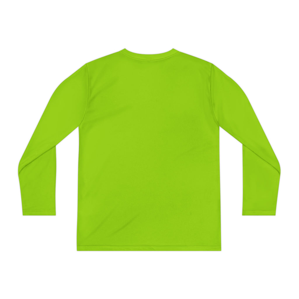 White Dog Portrait - Youth Long Sleeve Tee — White Dog Portrait Kids Shirt