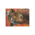 Highland Cow Floral Crown Puzzle — Scenic Animal Jigsaw (96–1000 pcs)