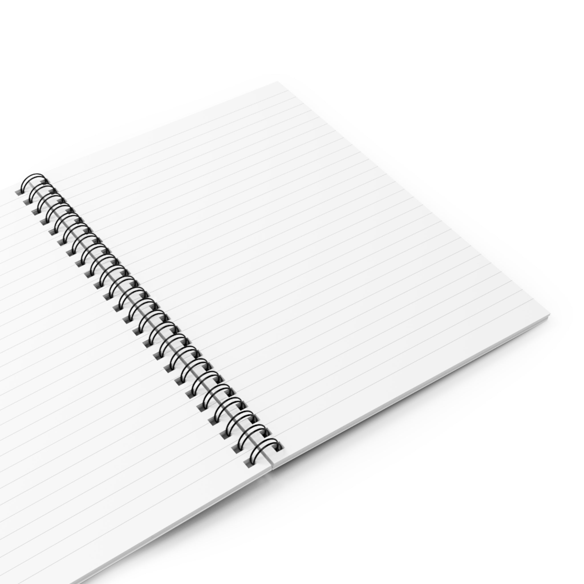 White Dog - Colorful Pop Art Dog Spiral Notebook – Ruled Journal for Pet Lovers