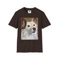 White Dog Portrait - T-Shirt