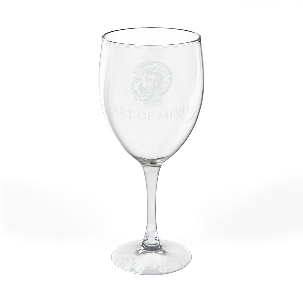 Art of Mind - Wine Glass, 10.5oz (Engraving)