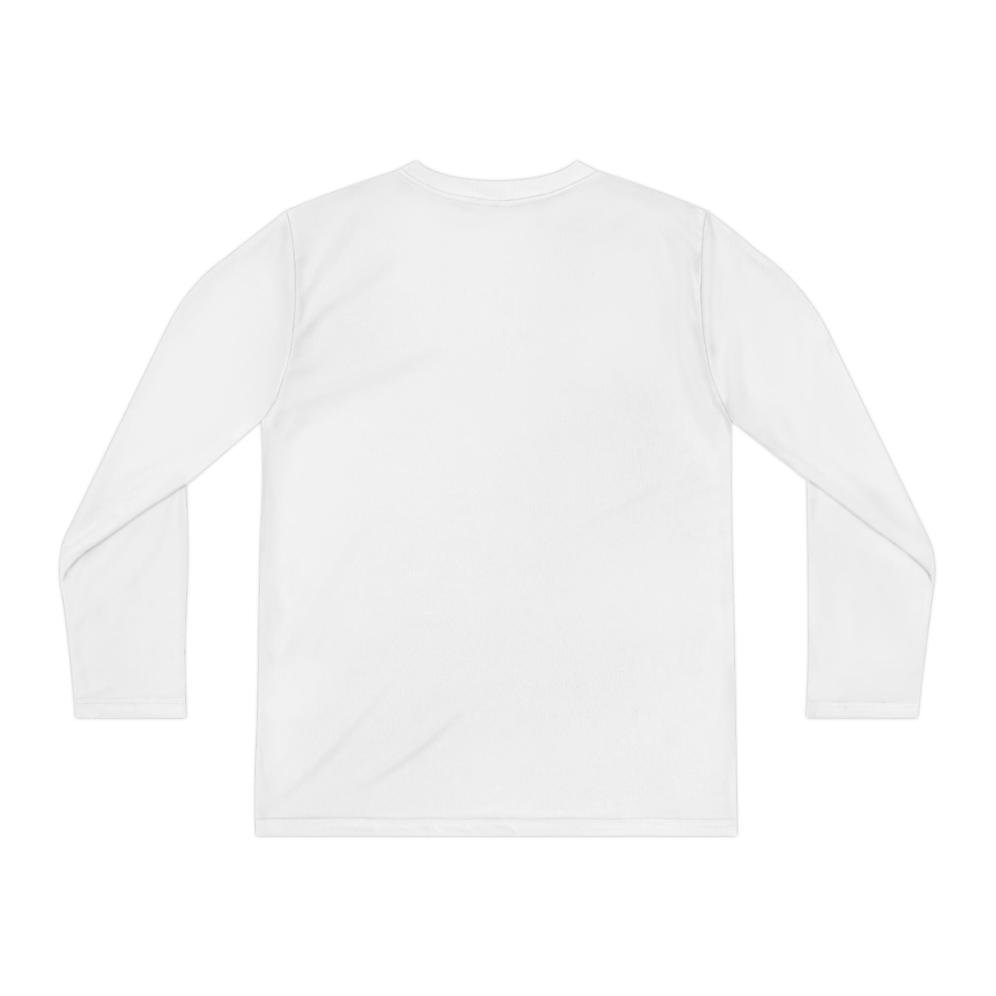 White Dog Portrait - Youth Long Sleeve Tee — White Dog Portrait Kids Shirt