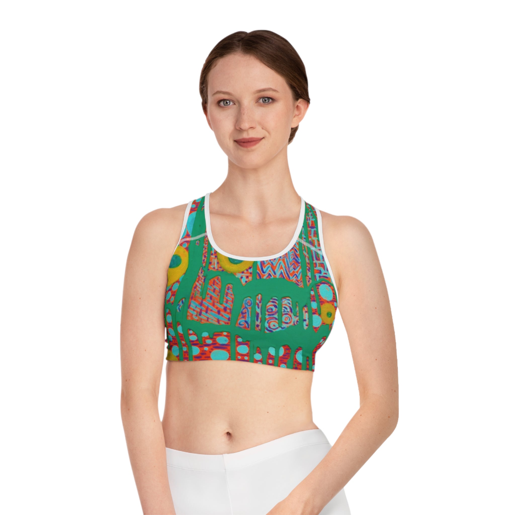 Circumpunct: Sports Bra (AOP)