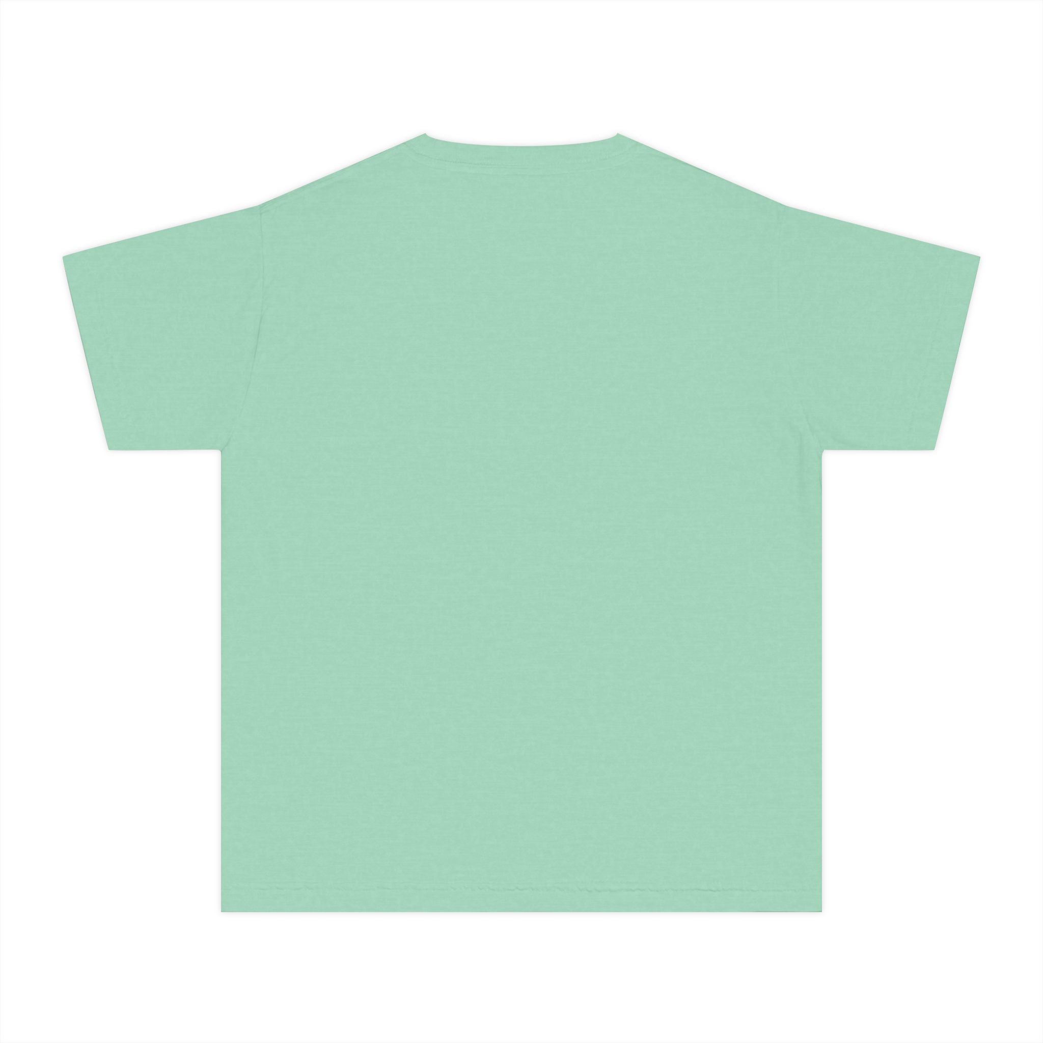 White Dog - Youth Tee — Colorful Pop-Art Puppy Graphic Kids T-Shirt