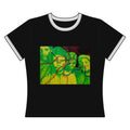 Bad Brains - Abstract Faces Graphic Ringer Tee