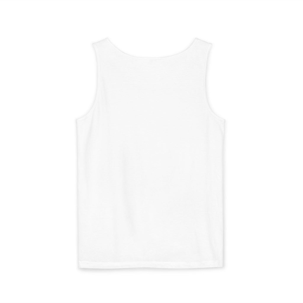 WhiteDog Portrait - Tank Top with Pop-Art Dog Portrait — Cute Pet Graphic Tank