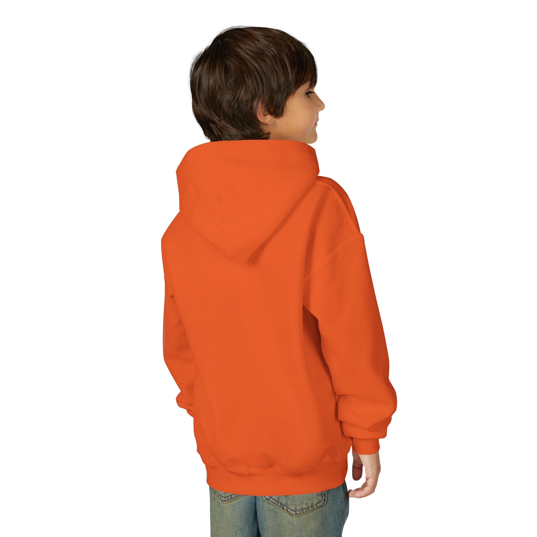 White Dog Portrait Hoodie —  Pullover for Kids