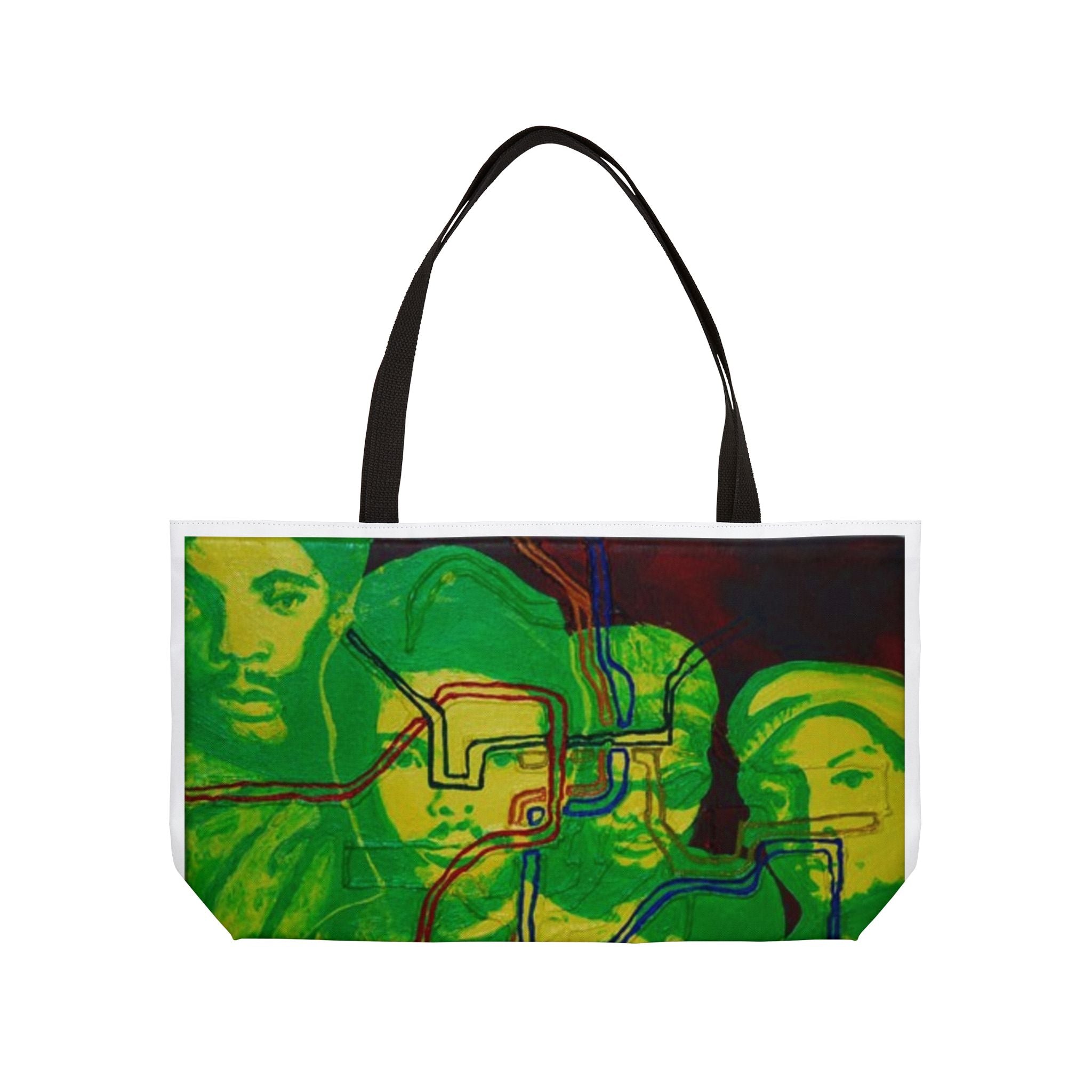 Bad Brains D.C. Metro Map Weekender Tote Bag — Punk Rock Style