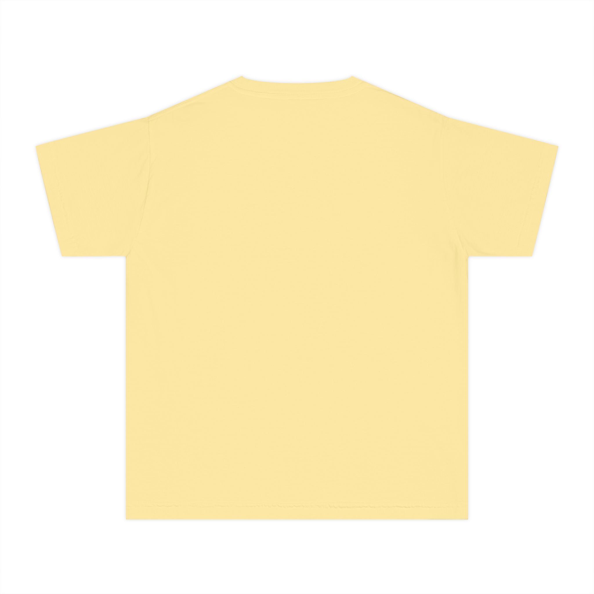 White Dog - Youth Tee — Colorful Pop-Art Puppy Graphic Kids T-Shirt