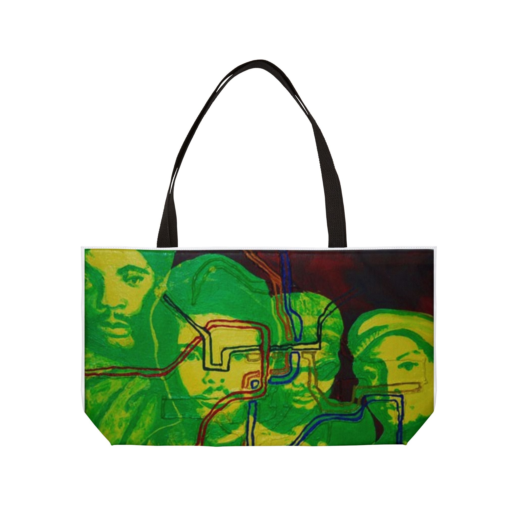 Bad Brains D.C. Metro Map Weekender Tote Bag — Punk Rock Style
