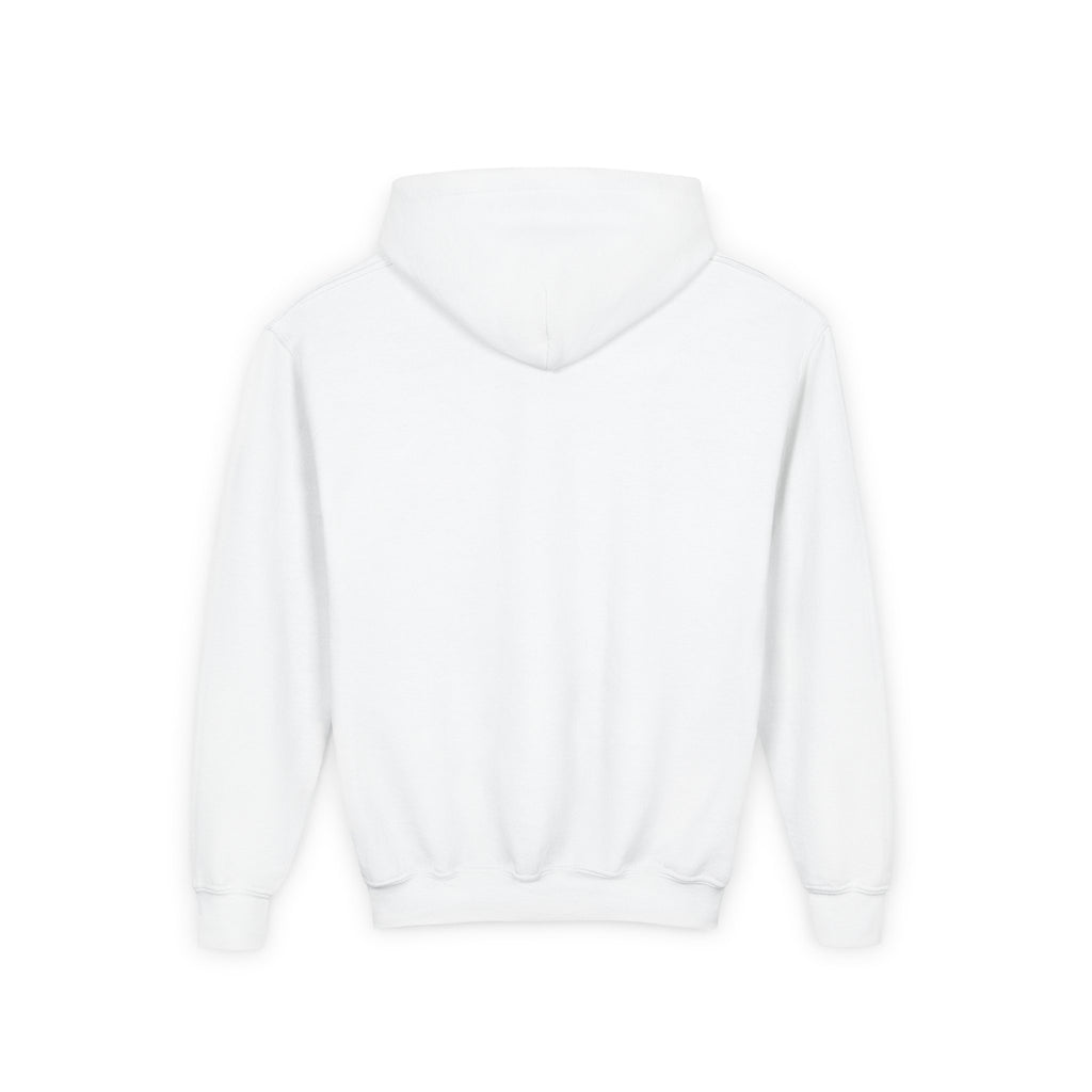 White Dog Portrait Hoodie —  Pullover for Kids